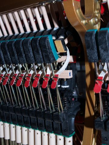 mecanica de piano vertical