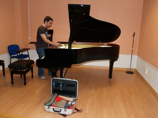 realizando la afinaci�n